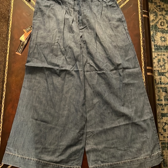 Denim high waisted wide leg - Picture 3 of 5